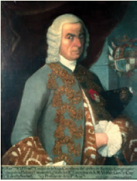Virrey Francisco Caxigal de la Vega (1760). WIKICOMMONS