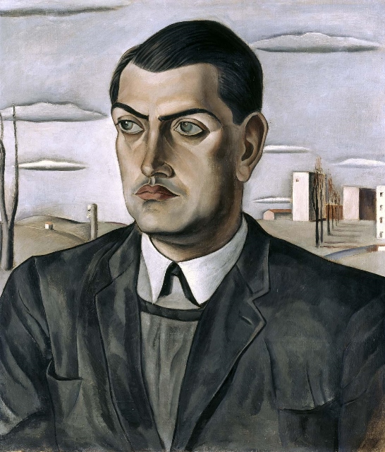 retrato de Luis BuÃ±uel, Salvador DalÃ-, 1924 Museo Reina SofÃ-a (546x640)